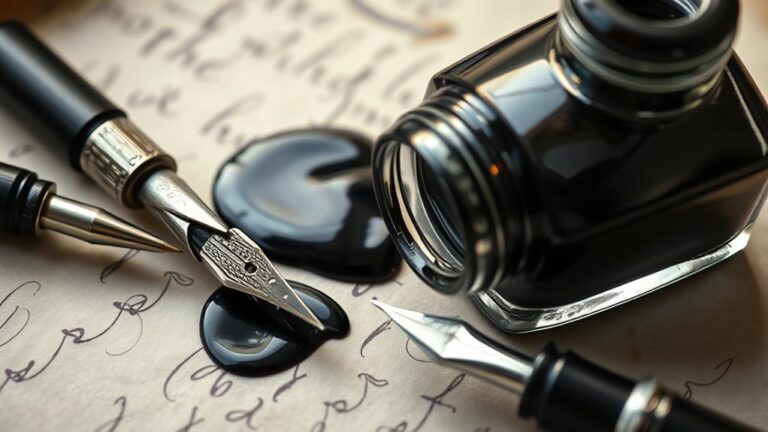 black ink for drawing