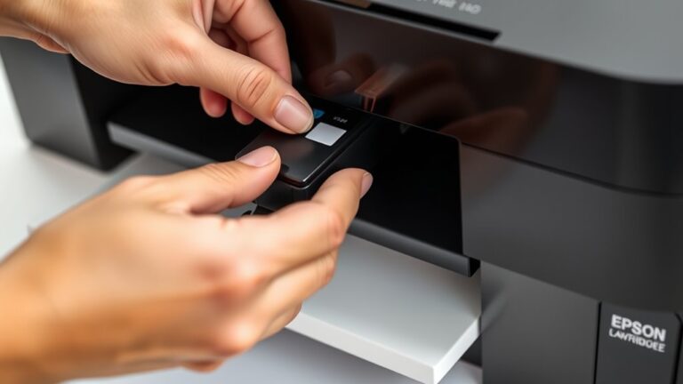 changing epson ink cartridges