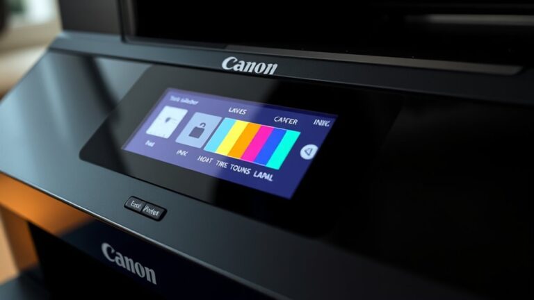 check ink levels easily
