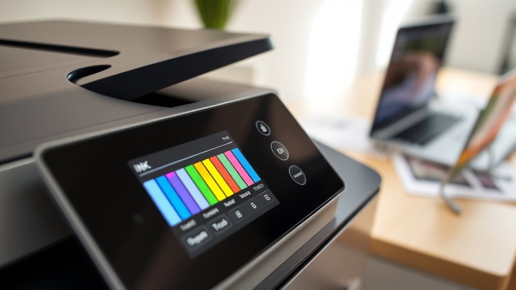check ink levels easily