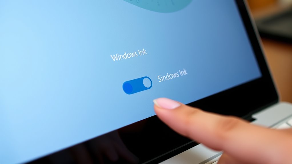 disable windows ink feature