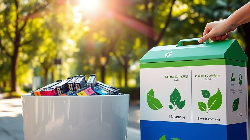 eco friendly ink disposal