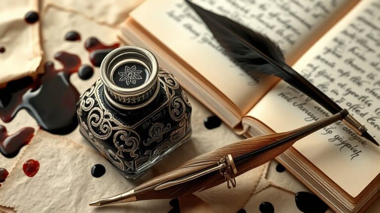 evolution of writing inks