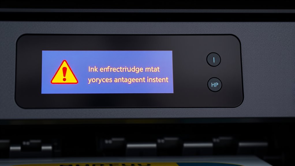 firmware security causing cartridge errors