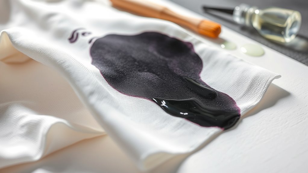identify ink and fabric