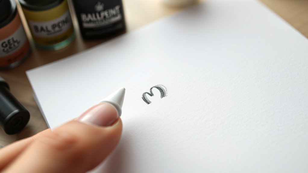 identify ink type first