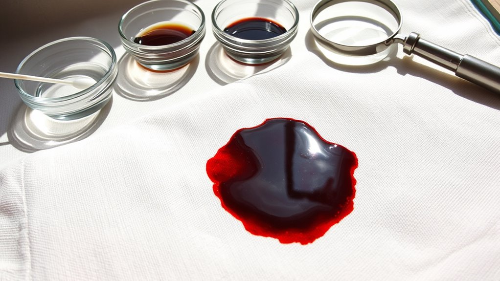 identify ink type with test