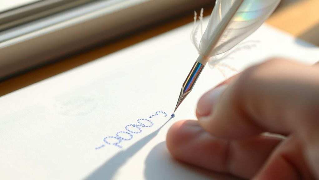ink vanishes over time