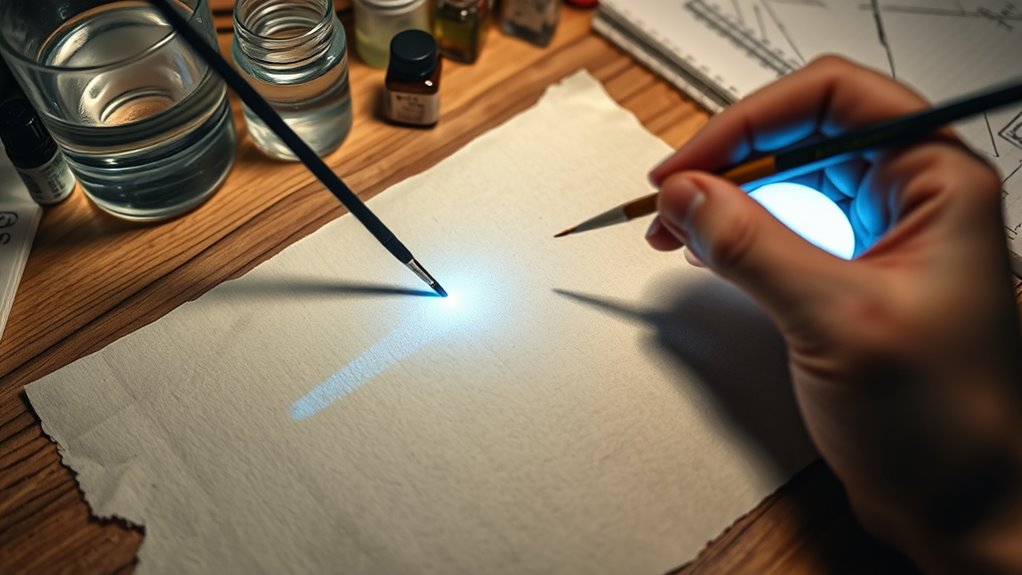 invisible ink chemical reactions