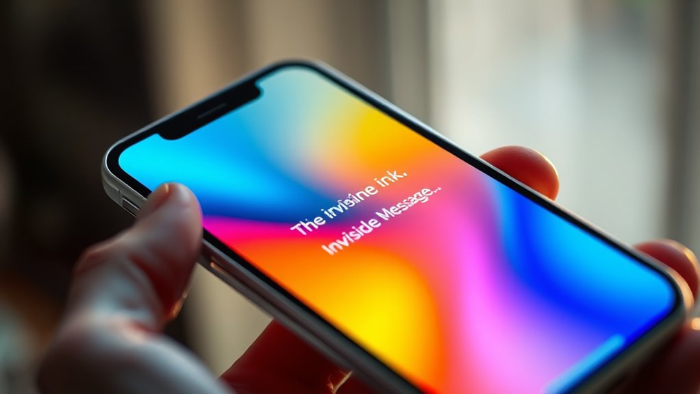 invisible ink message techniques