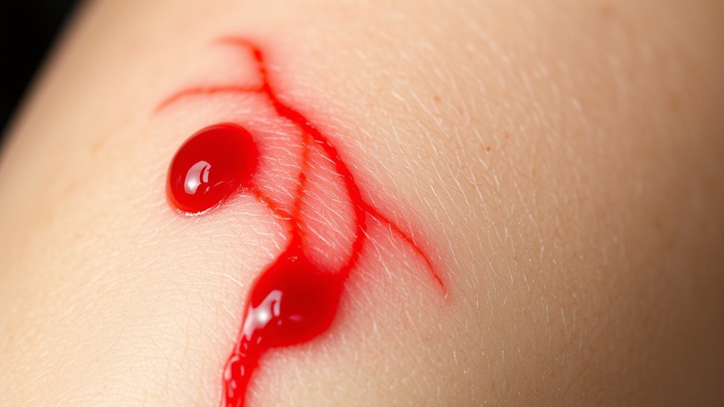 red ink causes irritation
