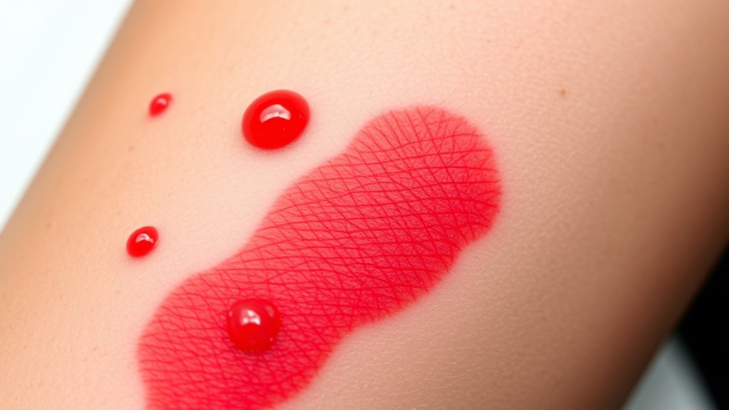 red ink causes more pain
