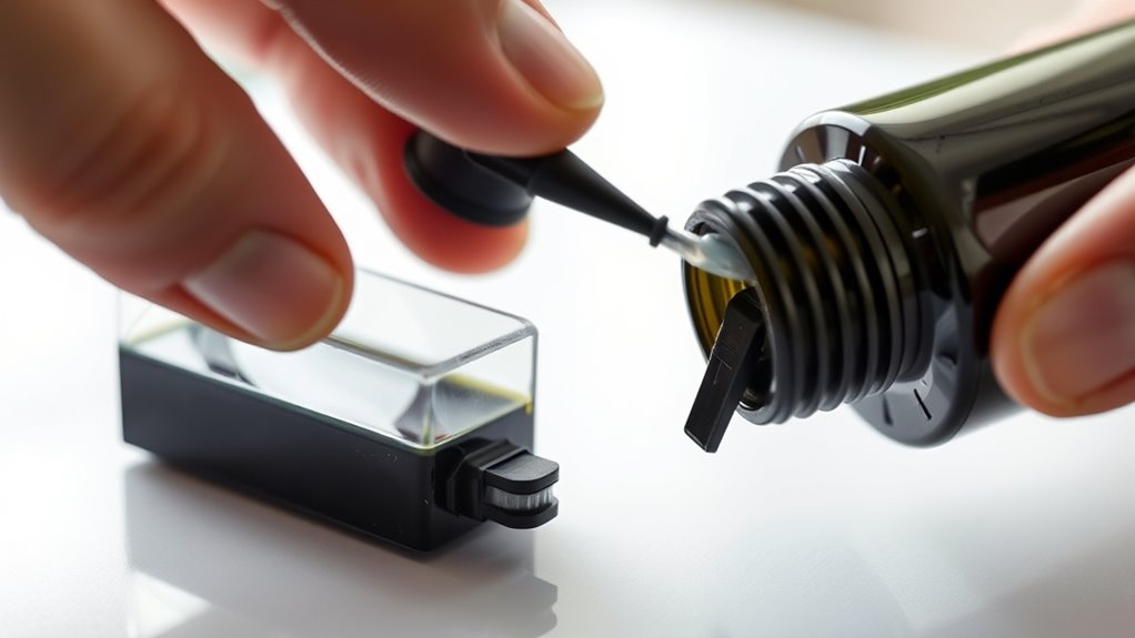 refilling ink cartridges