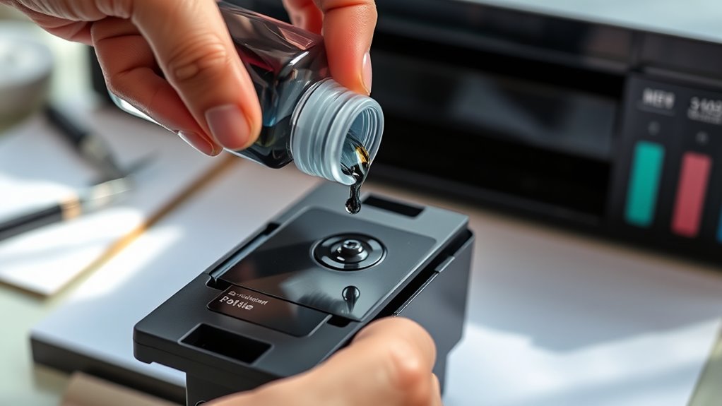 refilling ink cartridges step by step