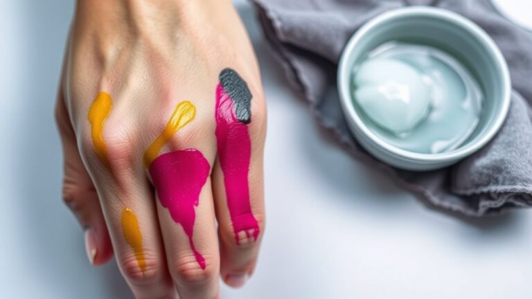 remove ink from skin