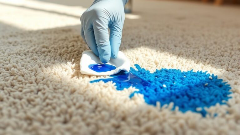 removing ink from carpet
