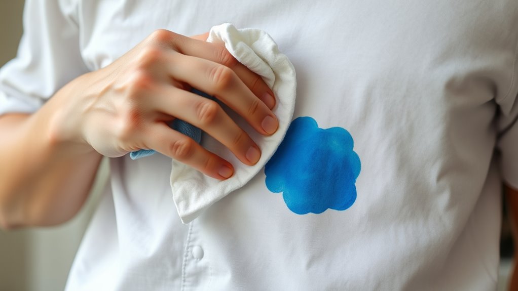 removing ink from fabric