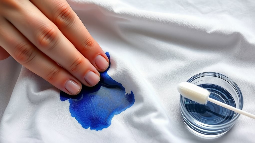 removing ink from fabric