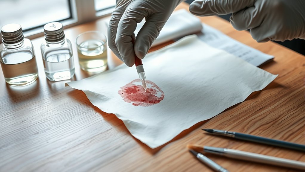 removing ink from paper