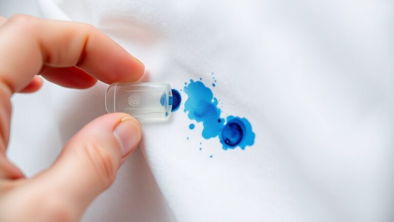 removing security tag ink