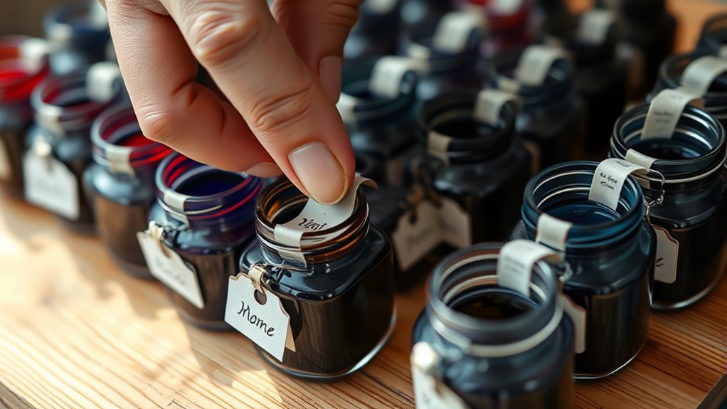 selecting durable archival ink