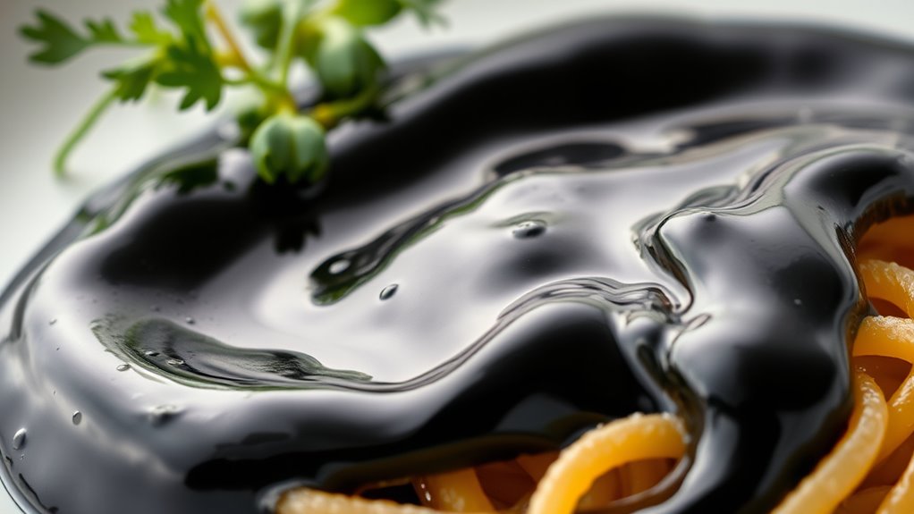 squid ink composition and extraction
