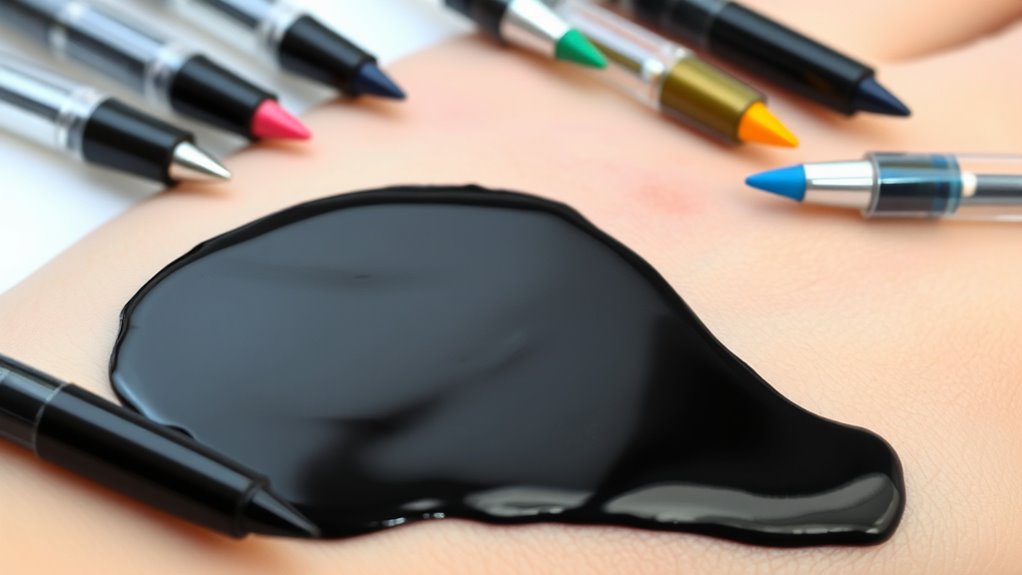 types of pen inks