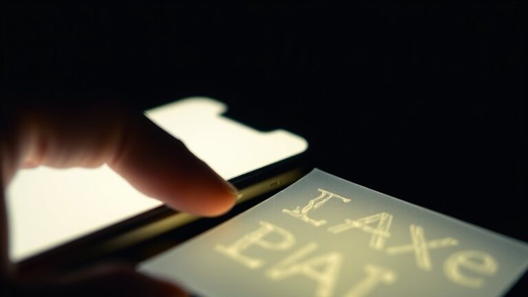 using invisible ink iphone