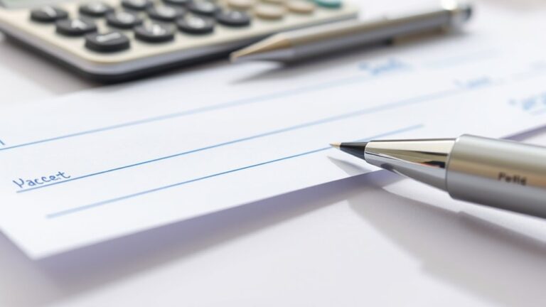 write check with blue ink