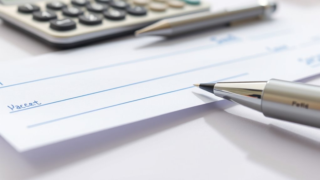 write check with blue ink